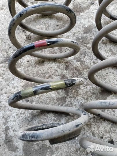 Пружины задние на hyundai solaris 1