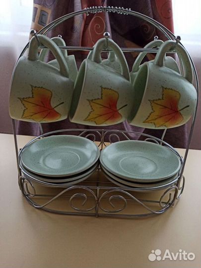 Кофейный набор на подставке