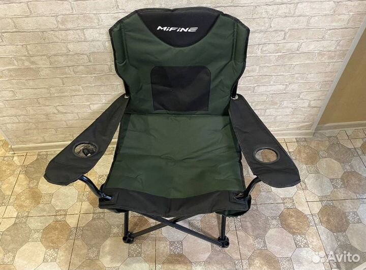 Кресло складное усиленное 120кг