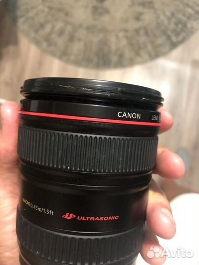 Объектив canon ef 24 105mm f 4l is usm