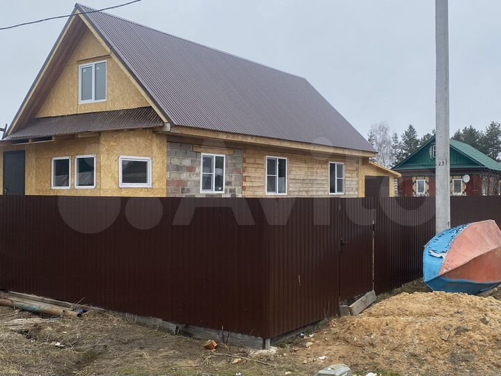 Дом 105 м² на участке 13 сот.