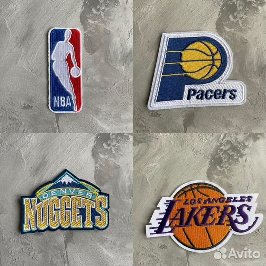 Нашивки на одежду NBA, MLB, NHL, NFL
