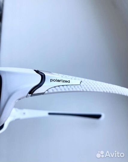 Очки белые поляризационные спортивные