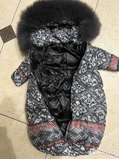 Зимний конверт детский