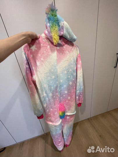Пижама кигуруми единорог новая 160 см