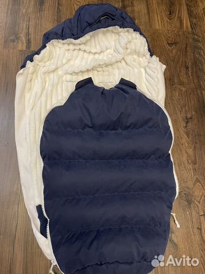 Зимний конверт в коляску