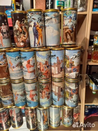 Юбилейные пивные банки жигули