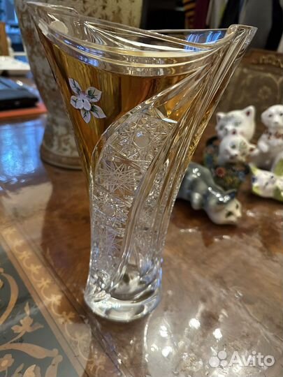 Хрустальная ваза Bohemia