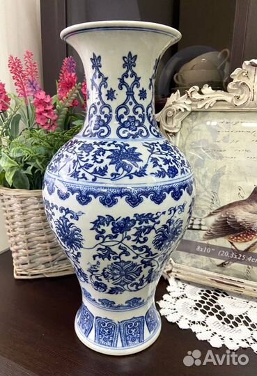 Роскошная китайская ваза