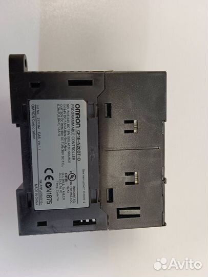Плк omron sysmac CP1E-N20DT-D