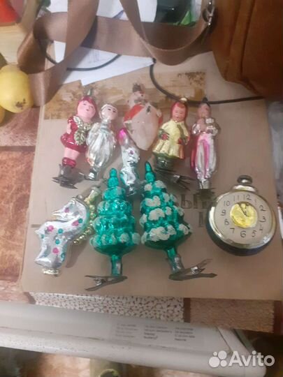 Елочные игрушки СССР