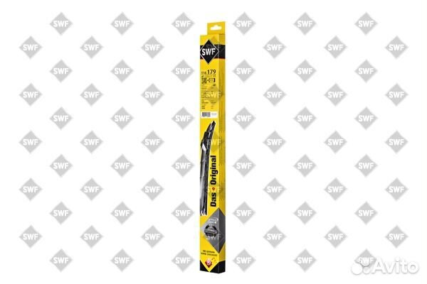 Щетка стеклоочистителя гибридная 525 мм swf 116179 крепление крючок