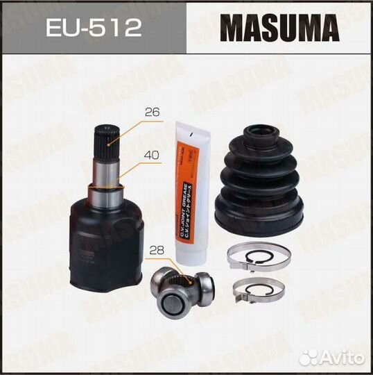 Шрус внутренний Masuma EU-512