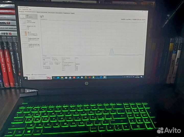 Игровой HP 16 Gaming i5,16G,6G