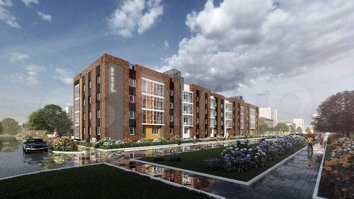 2-к. квартира, 50,2 м², 4/4 эт.