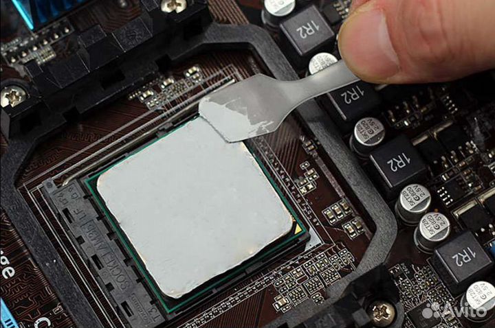 Чистка. Замена термопасты. Обработка фото