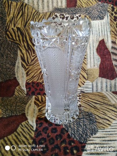 Ваза хрустальная СССР