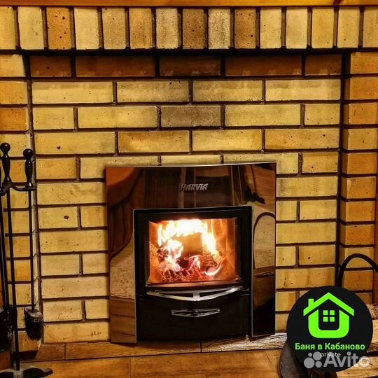 Русская баня на дровах, место для пикника