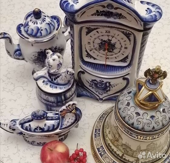 Фарфор Гжель ручная работа