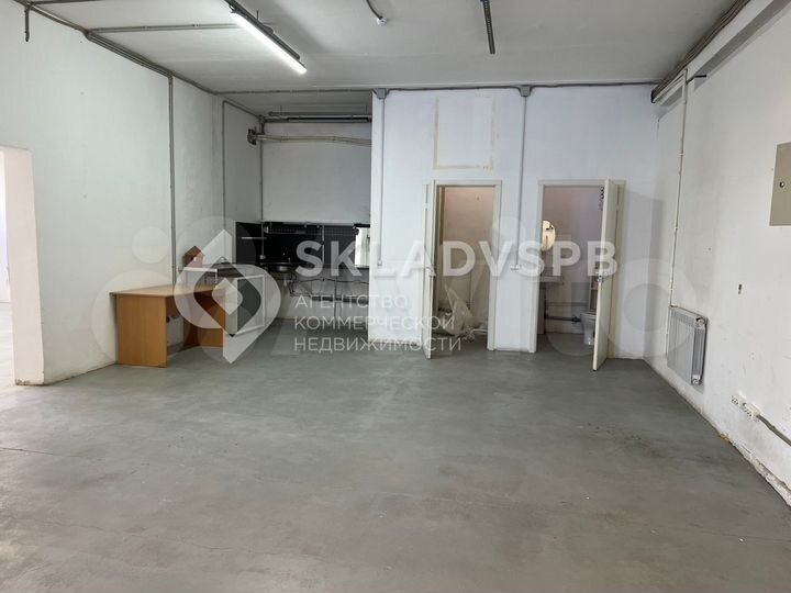 Чистый светлый теплый склад, 134 м²