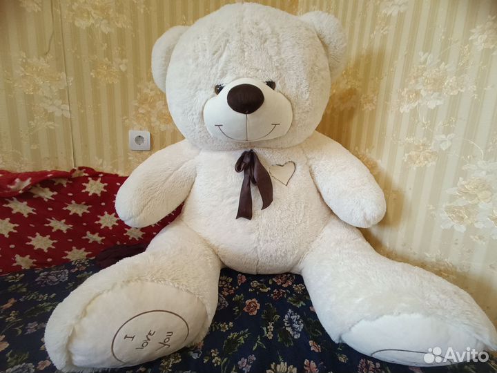 Плюшевый медведь новый