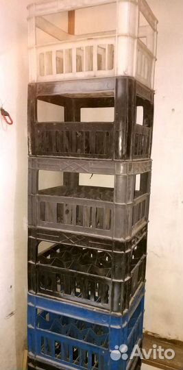 Ящик пластиковый для 20 бутылок СССР Пиво Молоко