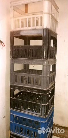 Ящик пластиковый для 20 бутылок СССР Пиво Молоко