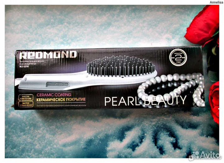Расчёска выпрямитель redmond
