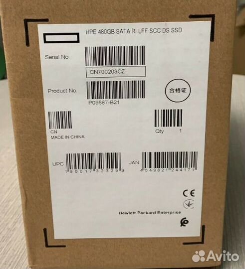 Жесткие диски HP