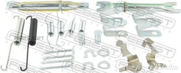 Febest 0304-civr-KIT монтажный комплект барабанных