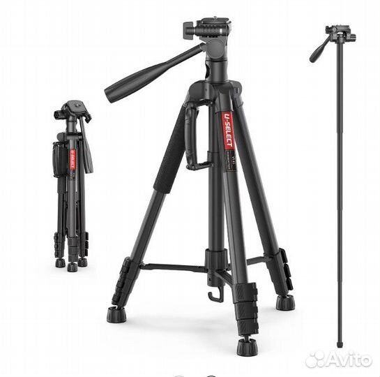 Штатив трипод VT1 камеры фото видео стенд вспышки