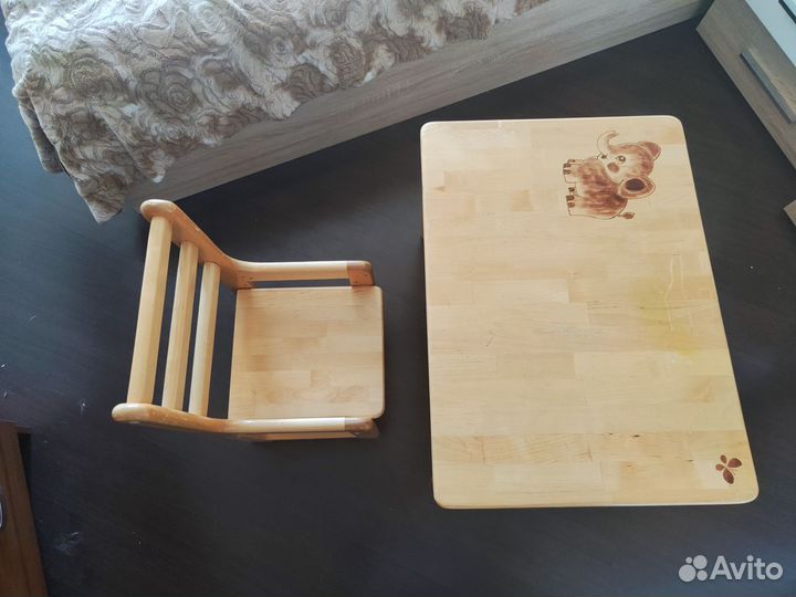 Детский стол и стул