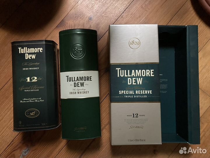 Bushmills (коробка из под виски)