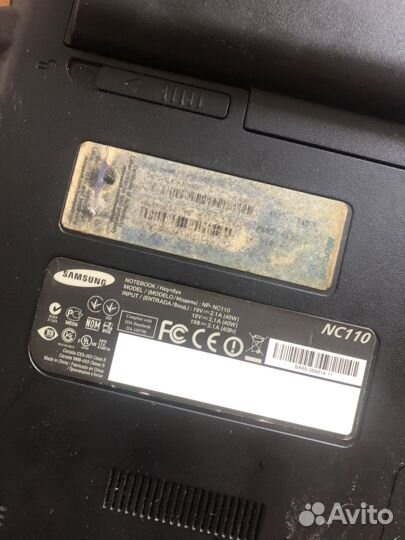 Зпчсти Нетбук samsung nc110