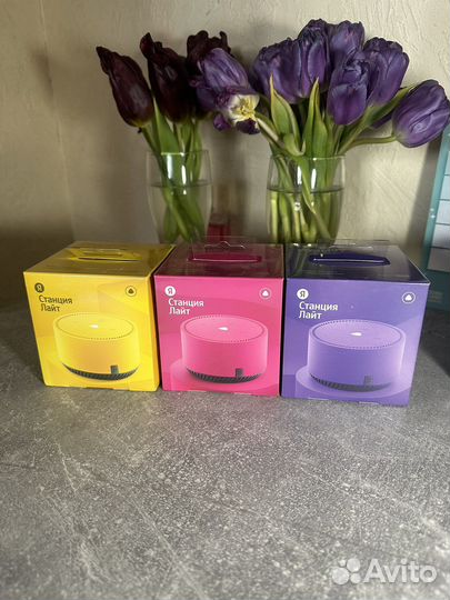 Умная колонка с алисой яндекс станция лайт