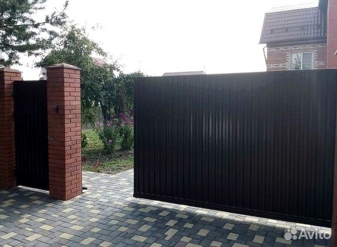 Автоматические ворота. Откатные ворота