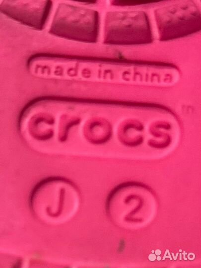 Сандали crocs j2