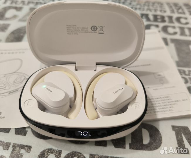 Bluetooth наушники lenovo