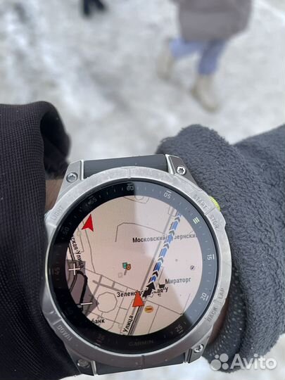 Garmin epix (Gen 2) Sapphire титановый белый