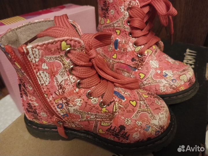 Ботинки на девочку 23 размер