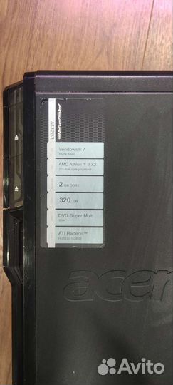 Компьютер системный блок бу