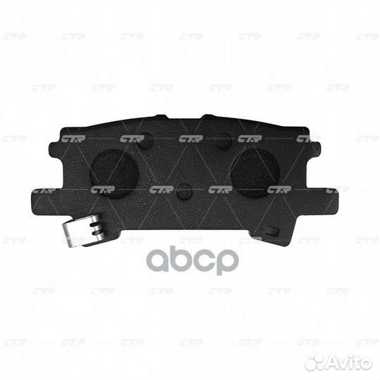 CKT-44 Колодки тормозные дисковые зад GK1