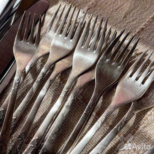 Столовые приборы мельхиор