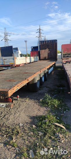 Полуприцеп бортовой Krone SD, 2007