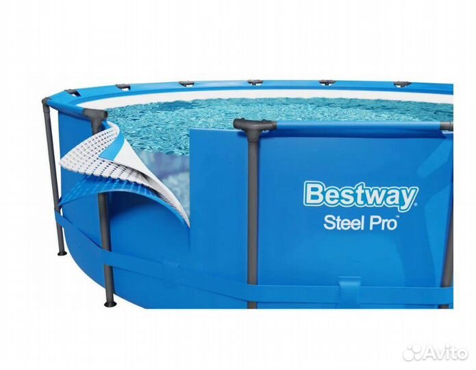 Каркасный бассейн 305 на 100 см Фильтр-насос Новый