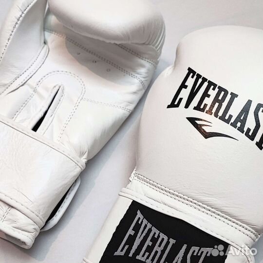 Боксёрские перчатки кожаные