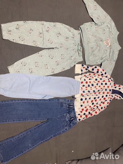 Вещи пакетом для девочки 98 104 110