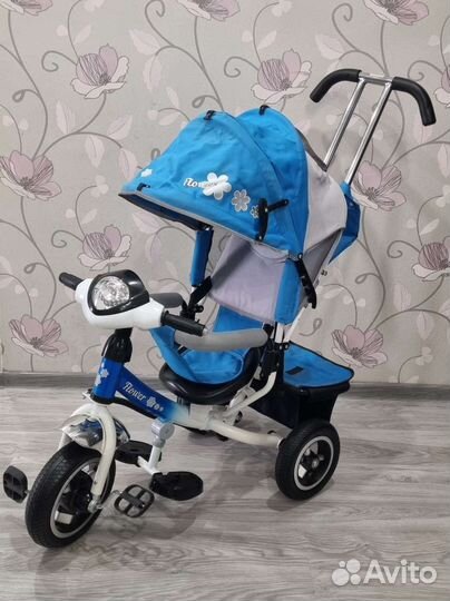 Велосипед детский трёхколёсный Trike Flower