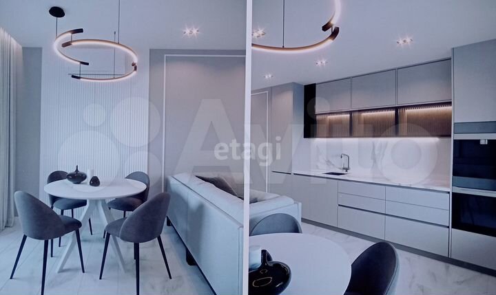 2-к. квартира, 67,2 м², 1/14 эт.