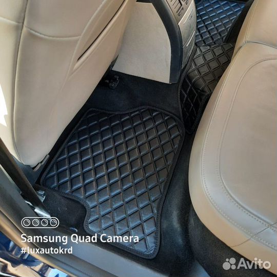 Коврики из экокожи для mitsubish